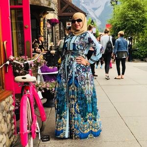 Vintage bow tie dress